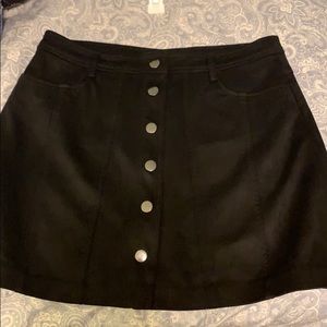 NEVER WORN ZARA VELVIT SKIRT